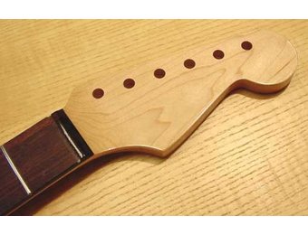 Allparts SRF Finished Maple Stratocaster Neck with Rosewood Fingerboard and 22 Jumbo Frets