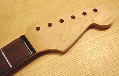 Allparts SRF Finished Maple Stratocaster Neck with Rosewood Fingerboard and 22 Jumbo Frets