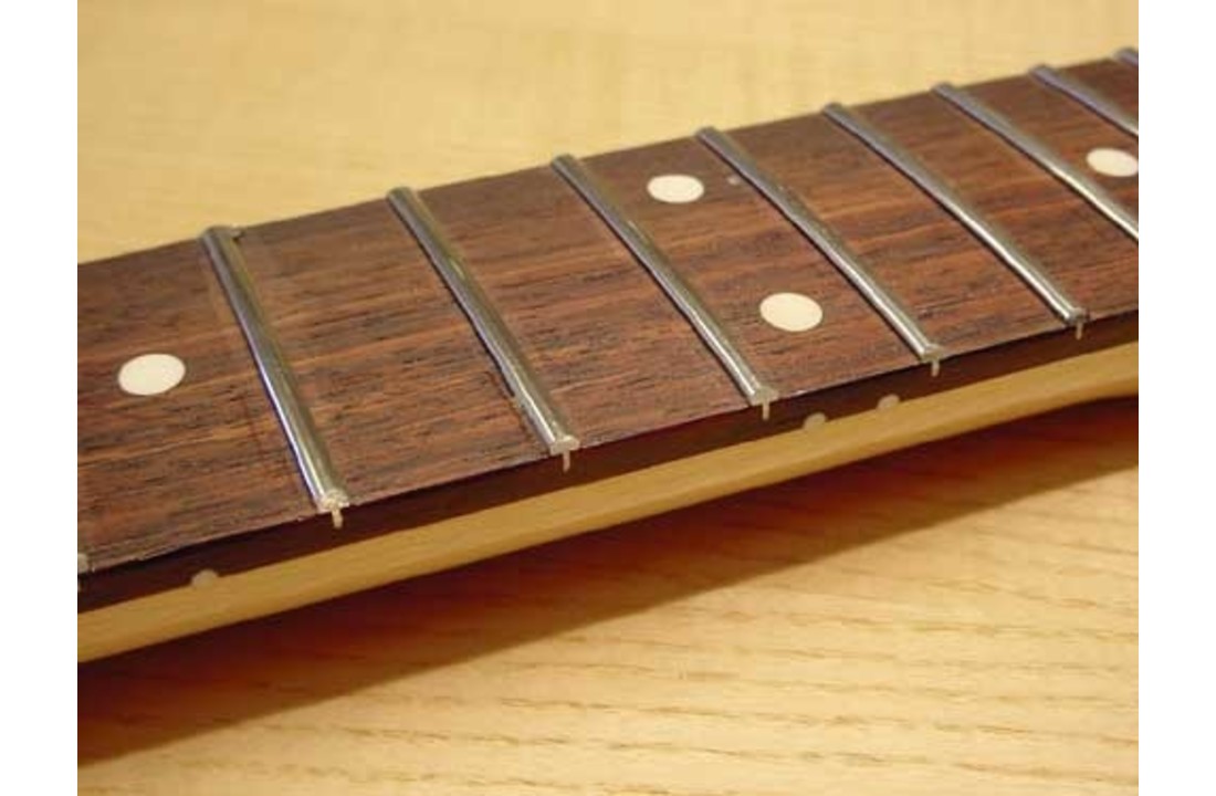 Allparts SRF Finished Maple Stratocaster Neck with Rosewood Fingerboard and 22 Jumbo Frets