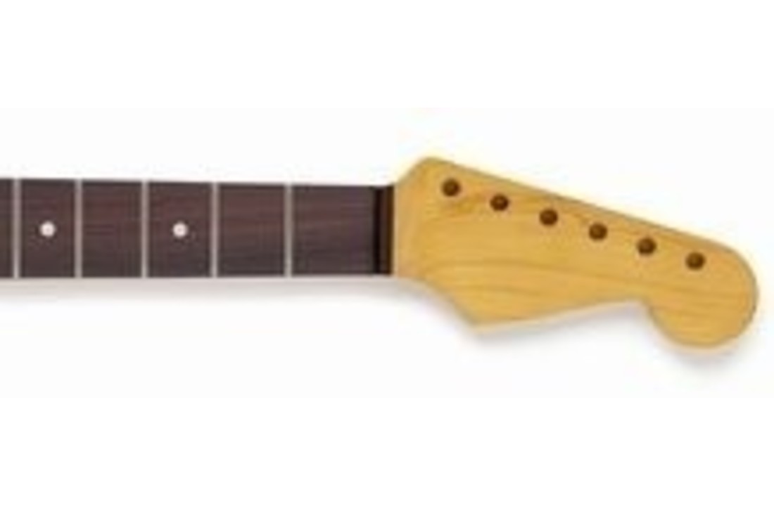 Allparts SRF Finished Maple Stratocaster Neck with Rosewood Fingerboard and 22 Jumbo Frets