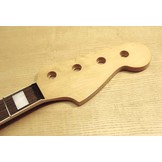 Allparts JRF-B Finished Jazz Bass neck maple with bound rosewood fingerboard and block inlays
