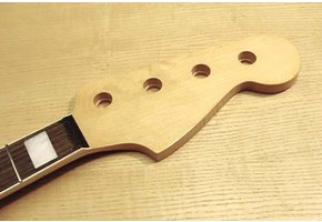Allparts JRF-B Finished Jazz Bass neck maple with bound rosewood fingerboard and block inlays