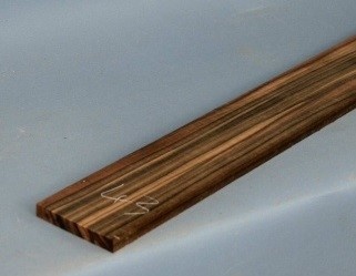 Basgitaar toets 65cm coromandel (Makassar Ebony)