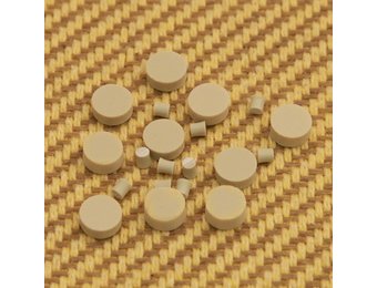 Vintage Clone Clay inlay and side dots set/10