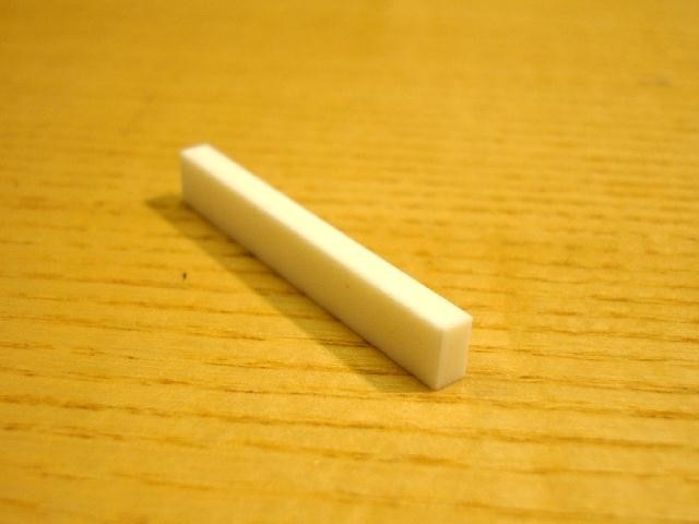 Bone nut blank 43 x 6 x 3.4mm