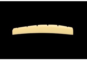 Vintage unbleached Slotted Bone Nut for Fender Guitars