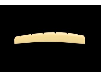 Vintage unbleached Slotted Bone Nut for Fender Guitars