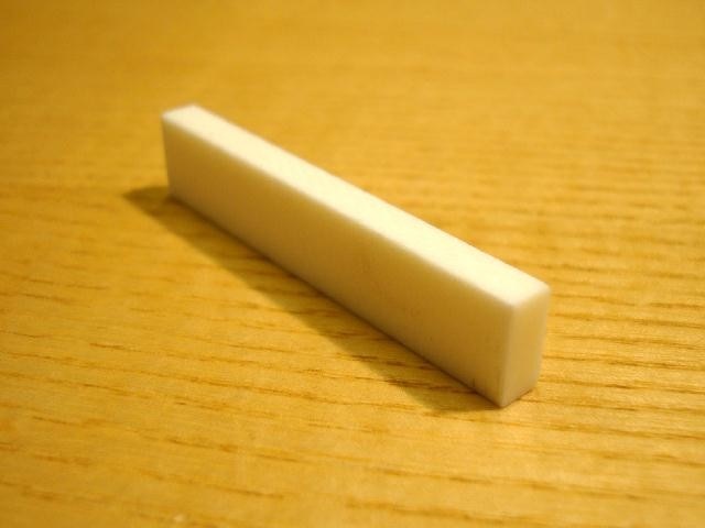 Bone Nut Blank 56 x 11 x 5mm