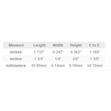 Nubone LC-6060-10 Nut Epiphone