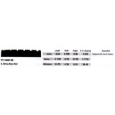 Black TUSQ PT-1600-00 6-string bass nut