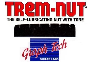 Black TUSQ PT-6010-00 Les Paul nut slotted