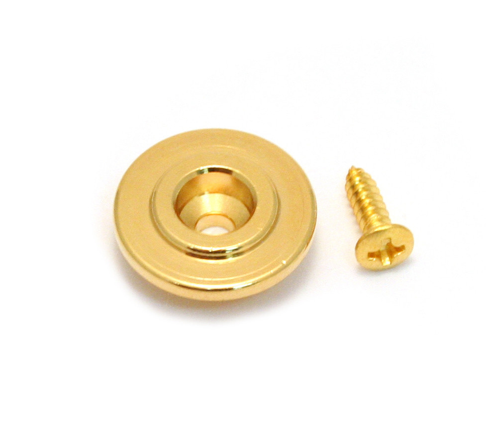 Bass string guide gold