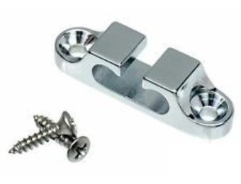 Hipshot Bass string guide 2-strings chrome