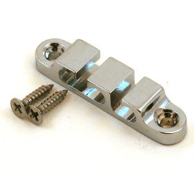 Hipshot Bass string guide 3-strings chrome