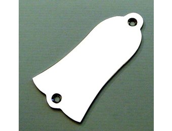 Les Paul truss rod cover bell shape chrome