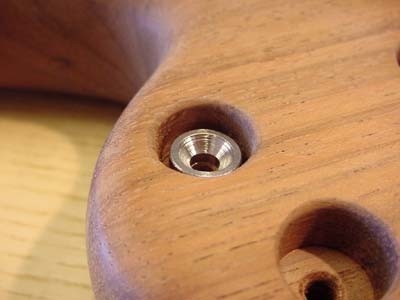 Neck-screw-ring 12 mm chrome set/4