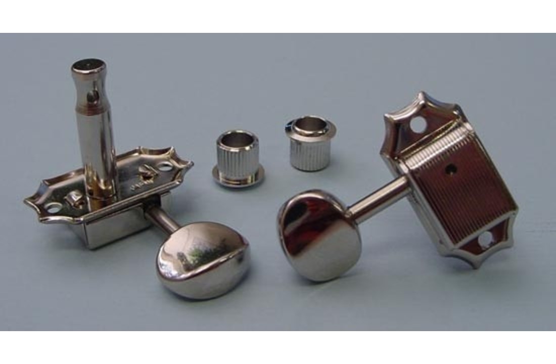 Gotoh SD90 Kluson nickel with metal oval buttons 3L/3R