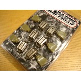 Grover 135N Vintage Tuners nickel with Keystone Plastic Knobs 3L/3R