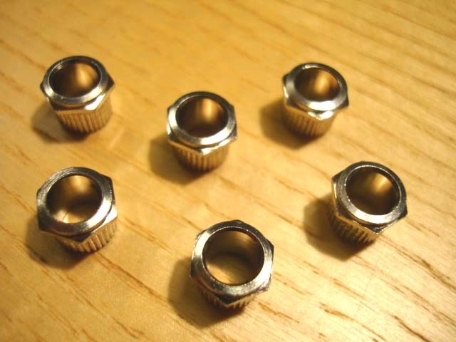 Tuner bushings 8,5/6,35mm hex set/6