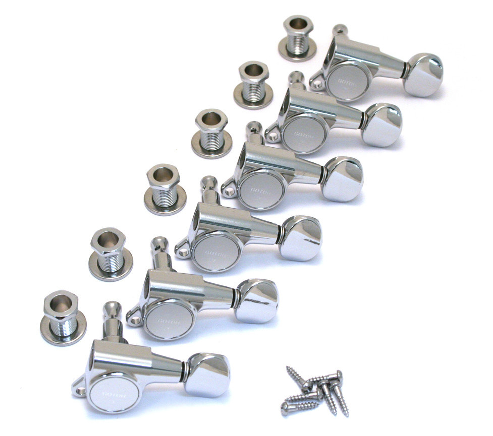 Gotoh SG381-05 guitar tuners chrome 6L