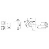 Gotoh SG381-05 guitar tuners black 6L