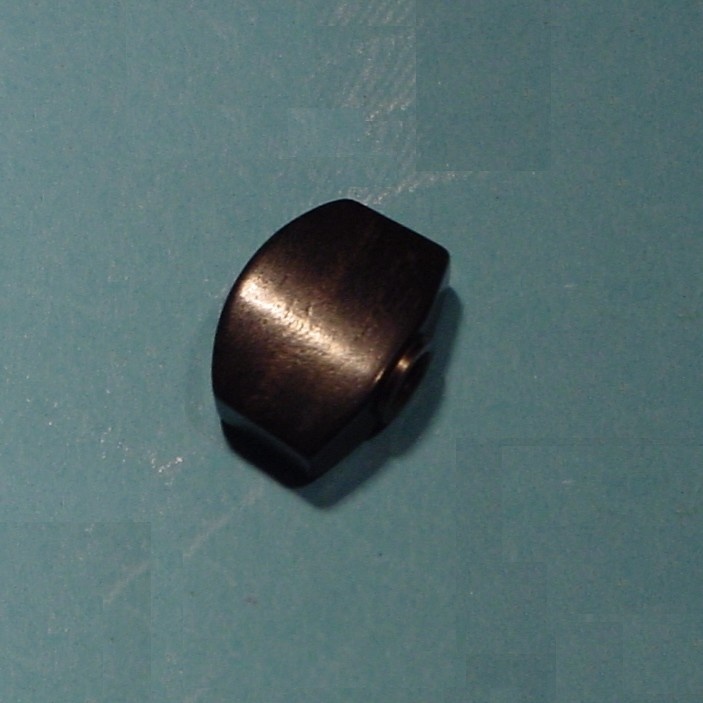 Schaller tuner knob small/ebony set/6