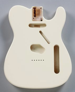Allparts TBF-OW Olympic White Finished Telecaster body