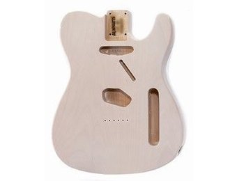 Allparts TBF-WH See Through White finished Telecaster body