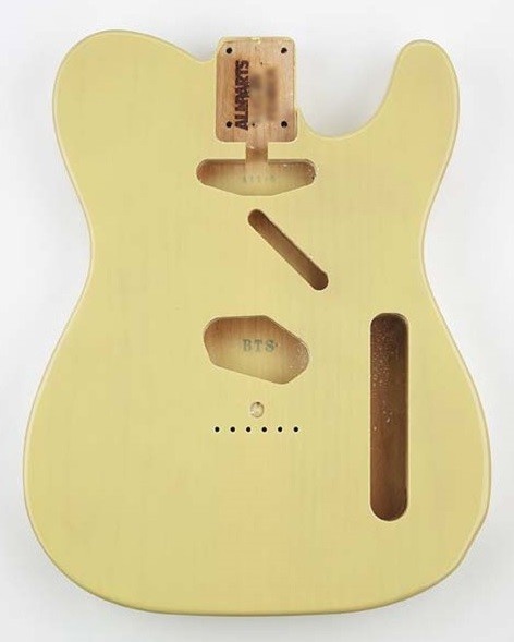 Allparts TBF-BLND Blonde Finished Telecaster body