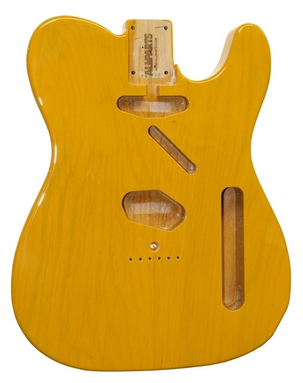 Allparts TBF-BS Butterscotch Finished Telecaster body