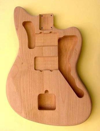 Allparts JZMO Jazzmaster body alder
