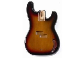 Allparts PBF-3SB 3-Tone Sunburst Finished Precision Bass body