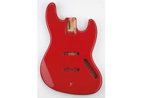 Allparts JBF-FR Fiesta Red Finished Jazz Bass body