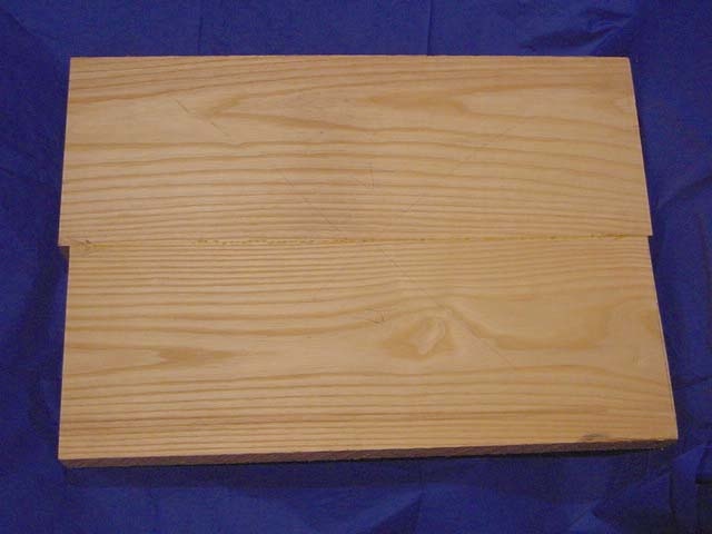 Body blank swamp ash 2-piece 50cm