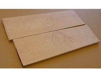 Les Paul top Flamed maple