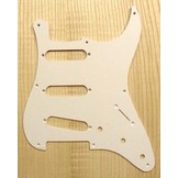 Allparts Stratocaster pickguard white 1ply