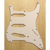 Allparts Stratocaster pickguard white 3ply