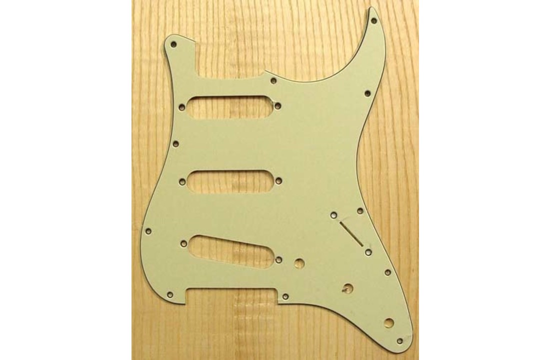 Allparts Stratocaster pickguard mint green 3ply