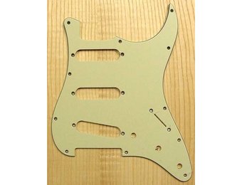 Allparts Stratocaster pickguard mint green 3ply