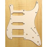 Allparts Stratocaster HSS pickguard white