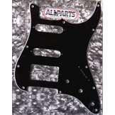 Allparts Stratocaster HSS pickguard black