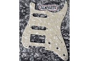 Allparts Stratocaster HSS slagplaat mint pearl 3ply