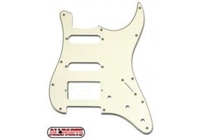 Allparts Stratocaster HSS pickguard parchment 3ply