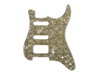 WD Stratocaster HSS pickguard Snake Skin