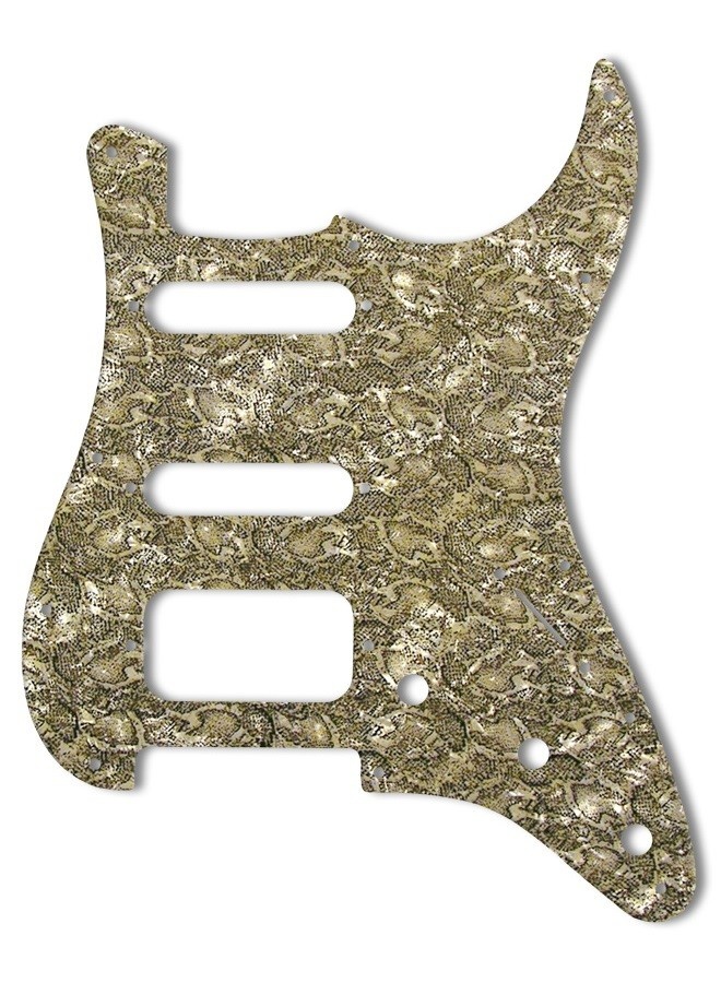 WD Stratocaster HSS slagplaat Snake Skin