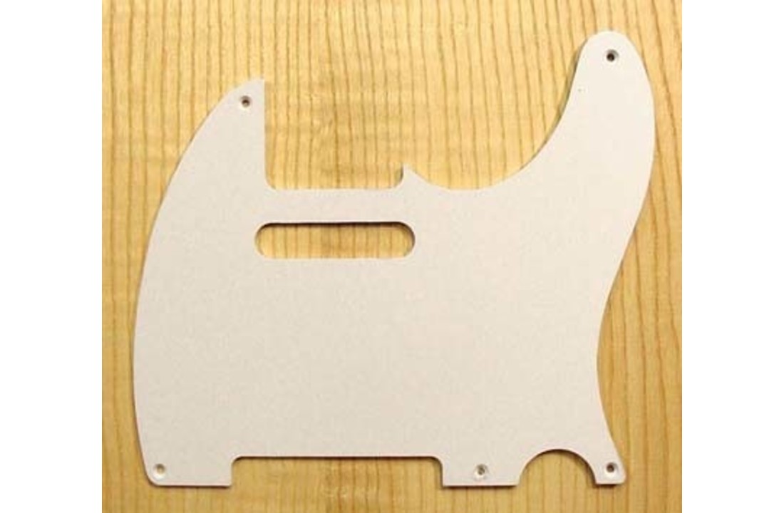 Allparts Telecaster Pickguard white 1ply