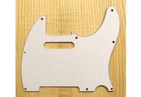 Allparts Telecaster Pickguard white 3ply