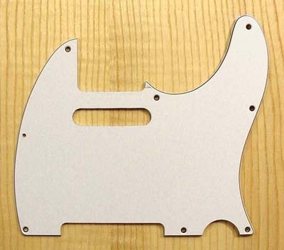 Allparts Telecaster Pickguard white 3ply