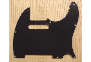 Allparts Telecaster Pickguard black 3ply