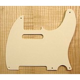 Allparts Telecaster Pickguard parchment 1ply